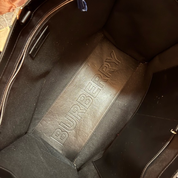 Burberry Nova Check Embossed Tote - Picture 3 of 7